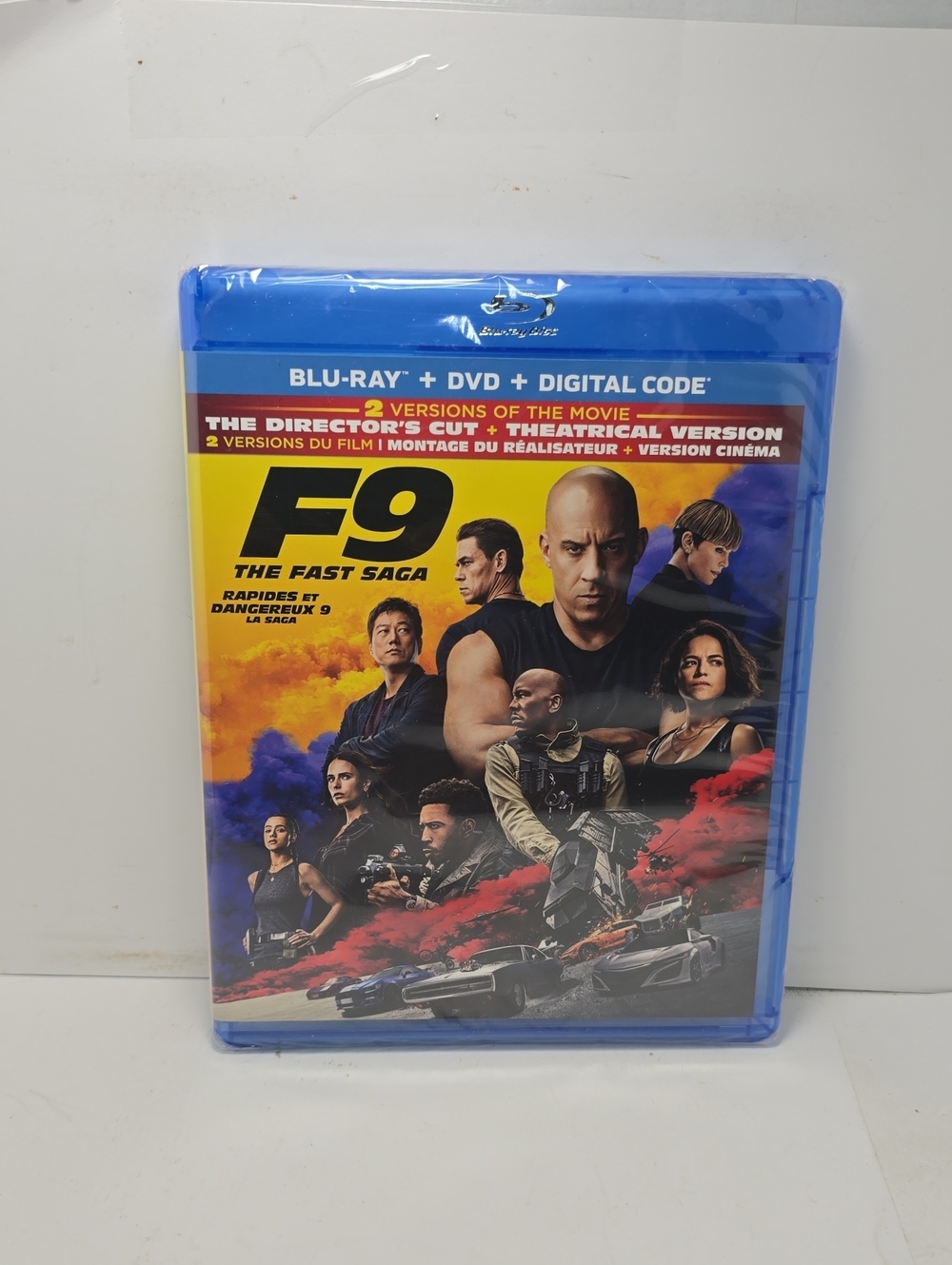 F9: The Fast Saga (Blu-ray + DVD + Digital Code) - Brand New